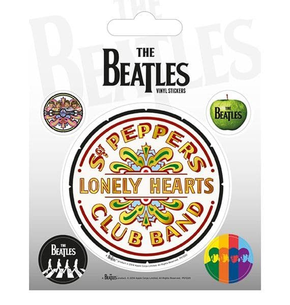 The Beatles Sgt Peppers Stickers - Music Memorabilia | musical gifts online