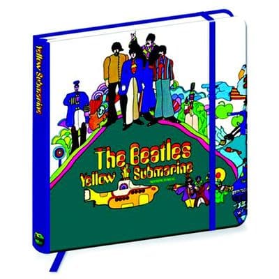 The Beatles Yellow Submarine 176mm Sq Notebook