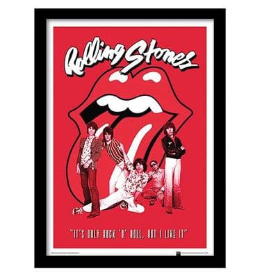 The Rolling Stones (It's Only Rock 'N' Roll) Framed Print