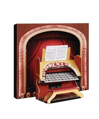 Theatre Organ 3D Card by MGC