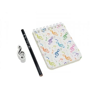 Treble Clef A7 Mini Stationery Set