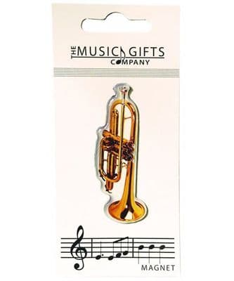 Trumpet Fridge Magnet by MGC