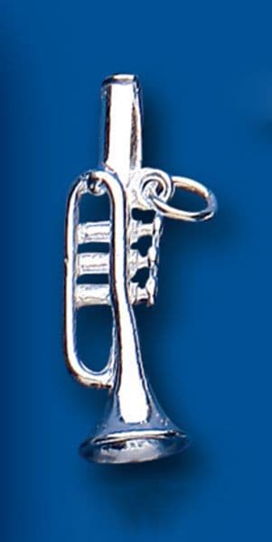 Trumpet Silver Charm - Music Silver Charm | musical gifts online