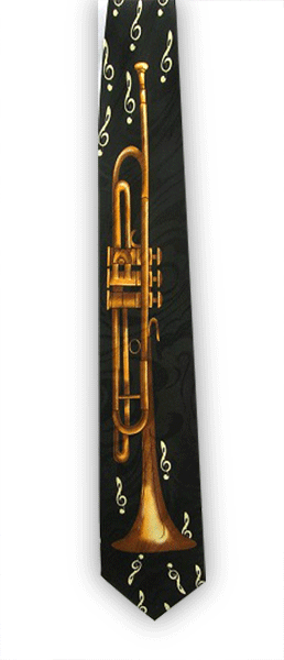 Trumpet Tie by Tie Studio