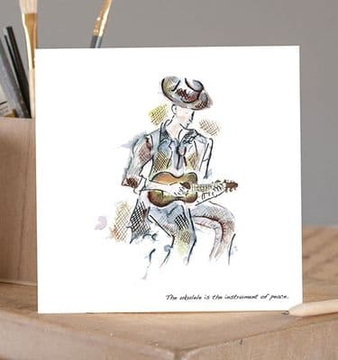 Ukulele Instrument of Peace by Claire Louise