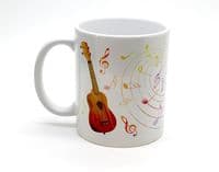 Ukulele Mug - Music Themed Ukulele Mug | musical gifts online