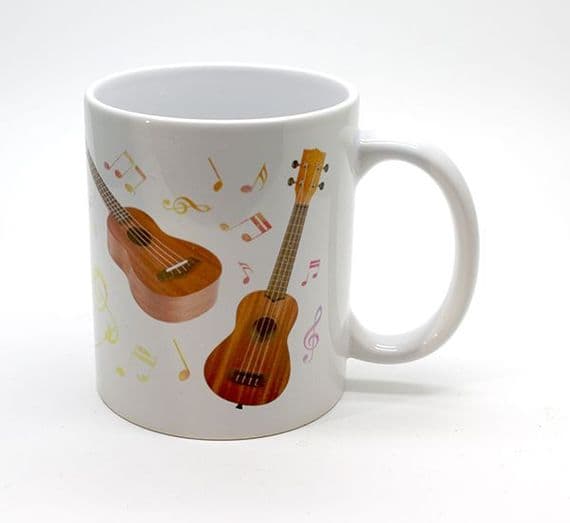 Ukulele Mug - Music Themed Ukulele Mug | musical gifts online