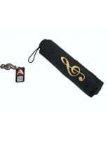 Gold Treble Clef Umbrella - Music Umbrella | musical gifts online