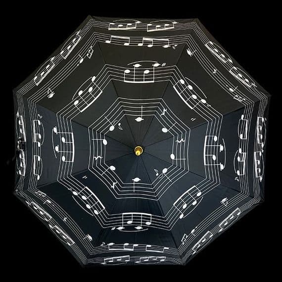 Umbrella - Walking Style - Black Music Design by Soake | musical gifts online