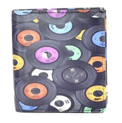 Vinyl Records Leather Wallet by GOL