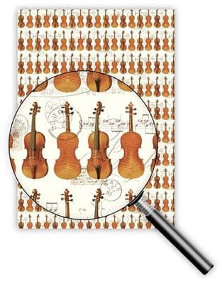 Musical Instrument Wrapping Paper by Quire