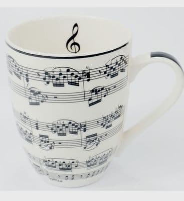 White Bone Music China Mug by AGR