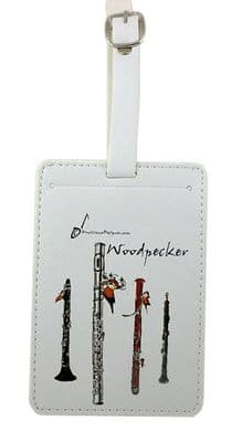 Woodpecker Luggage Label by MD