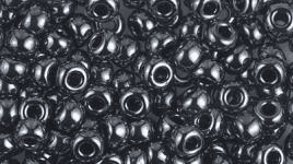 0001 SEED BEADS 6/0 CRYSTAL SILVER LINED (4)