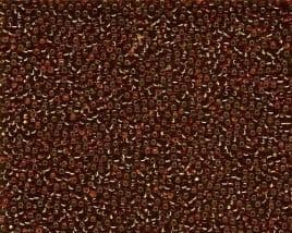 0005 SEED BEADS 8/0 DK TOPAZ SILVER LINED