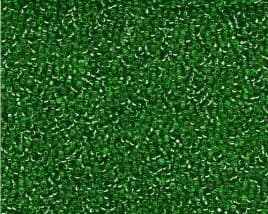 0016 SEED BEADS 8/0 GREEN SILVER LINED