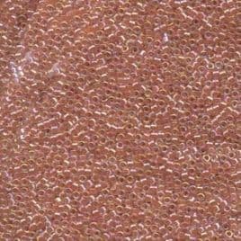 0054 DELICA 11/0 LINED PEACH AB DB0054*