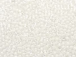 0131 SEED BEADS 15/0 CRYSTAL
