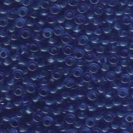0150 SEED BEADS 8/0 TRANSPARENT SAPPHIRE