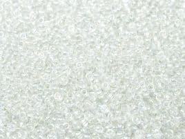 0250 SEED BEADS 11/0 CRYSTAL AB*