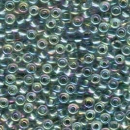 0263 SEED BEADS 15/0 SEAFOAM LINED CRYSTAL