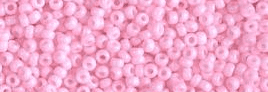 0415 SEED BEADS 8/0 PINK OPAQUE