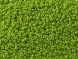 0416 SEED BEADS 11/0 OPAQUE CHARTREUSE
