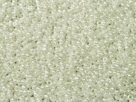 0420 SEED BEADS 15/0 WHITE PEARL CEYLON*