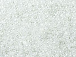 0511 SEED BEADS 11/0 OPAL CEYLON*