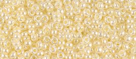 0527 SEED BEADS 11/0 BUTTER CREAM CEYLON*