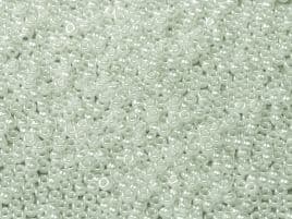 0528 SEED BEADS 15/0 WHITE CEYLON*