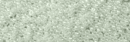 0528 SEED BEADS 8/0 WHITE CEYLON*