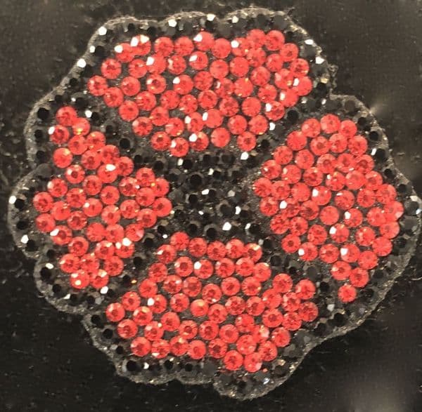 10 x Crystal poppy brooch kits (60p each)