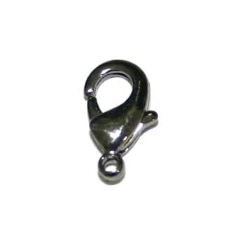 10 x Gunmetal Lobster Clasps 10mm