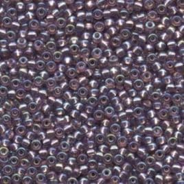 1012 SEED BEADS 8/0 S/L SMOKY AMETHYST AB