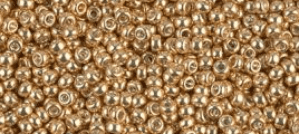 1052 SEED BEADS 11/0  Galvanized Gold*