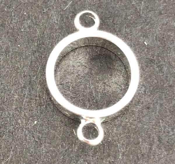 10mm round 2 ringr Connector 37-p13538