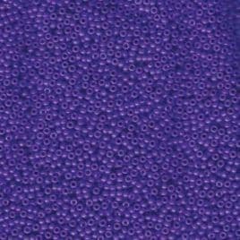 1486 SEED BEADS 15/0 DYED OPAQUE BRIGHT PURPLE