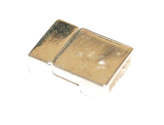1pce x 20*14mm silver plated magnetic clasp - S.F11 - WC251 - 2801006