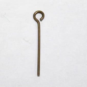 200 x Antique Brass Eye Pin 0.7 x 20mm – S.F5 – WA205 – HC00139CCE