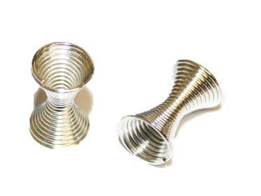 20pcs X 11mm*9mm Silver plated egg timer spacer - WA173 - S.F