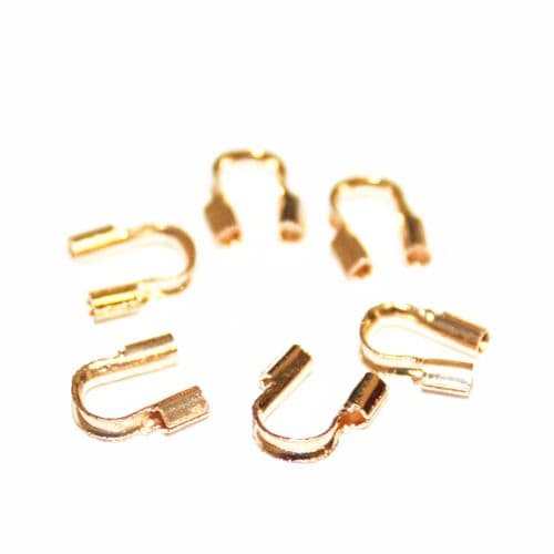 20pcs x champagne gold colour wire guard - C7003116