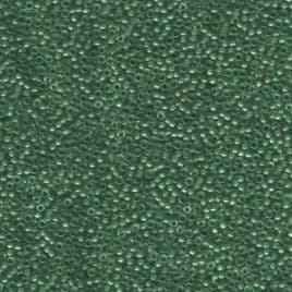 2241 SEED BEADS 15/0 LINED EMERALD LUSTER*