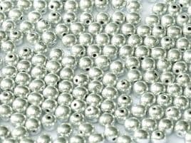 23980/27000 ROUNDS CZECH BEADS 4 MM JET LABRADOR FULL (100 pieces)