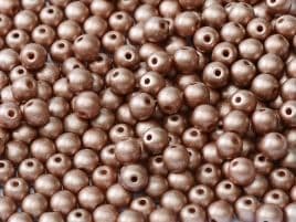 29487 ROUND CZECH BEADS 4 MM ALABASTER (100 pieces)