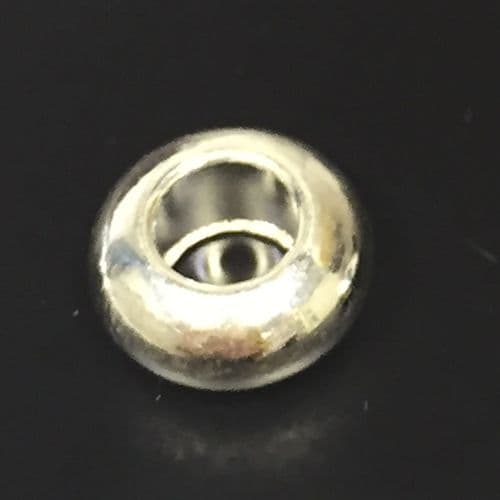 30pcs x 10mm*5mm Silver plated closed ring spacer - 9014065