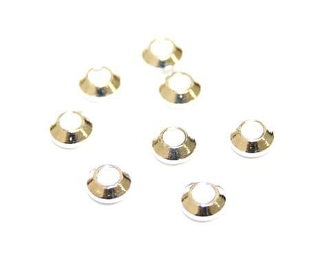 30pcs x 5mm silver plated angled spacer -- S.F --WC258 -- 4000044