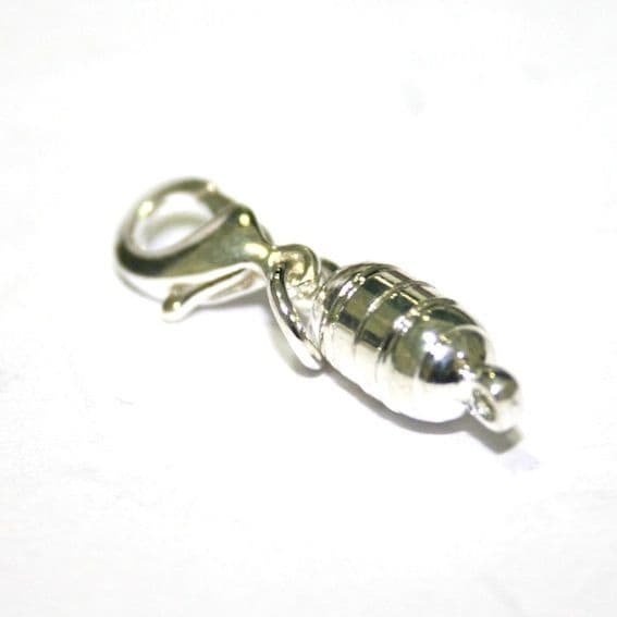 4 x 11mm Magnet Clasps Conversion Kit Silver Plated - S.F011 - 2007023