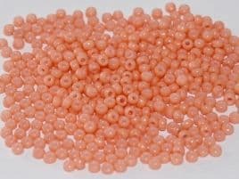 4462 SEED BEADS 15/0 DURACOAT OPQ DK SALMON