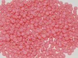 4465 SEED BEADS 15/0 DURACOAT OPQ GUAVA